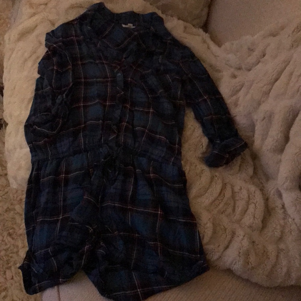 Plaid Joie romper